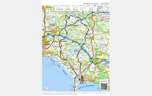 Circuit du 16 août: Yacht club, St Colomban, Le Po, Plouharnel, Pont Lorois, Ker Héléne, Kerabus, Kerzo, Kerlong, Merlevenez, Kervignac, Brandérion, Pont er Pach, St Urlo, Pont Neuf, Mané Ervern, Kergo, Le Bot, Lambezegan, Kergonan, Grand Resto, Raquéro, Moulin de St Vary, Chapelle St Guy, Landaul, Mendon, Locqueltas, Le Hahon, Ploemel
