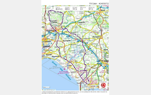 Circuit du 30 aout:  Le Hahon, Erdeven, Plouhinec, Hennebont, Calan, Penquesten, Lochrist, St Gilles, Brandérion, Landévant, Mendon, Crucuno, Plouharnel.